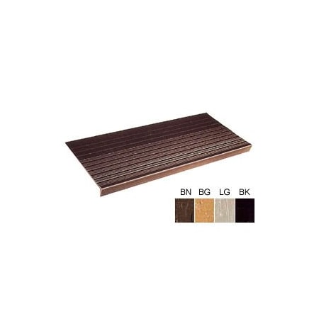 R C Musson Rubber Co. Vinyl Tread Rib Pattern 48W Brown, PK4 37548BROWNSN